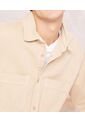 Sobrecamisa En Dril   Para Hombre Camel Seven Seven de Seven Seven