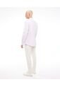 Camisa Cuello Mao Manga Larga Y De Mini Rombos   Para Hombre Lila Seven Seven de Seven Seven