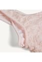 Crop Top De Encaje   Para Mujer Rosa Seven Seven de Seven Seven