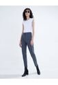 Pantalón Casual Tiro Alto  Para Mujer Negro Seven Seven de Seven Seven