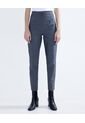 Pantalón Casual Tiro Alto  Para Mujer Negro Seven Seven de Seven Seven