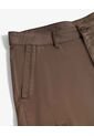Pantalón Cargo Con Elástico  Para Hombre Café Seven Seven de Seven Seven