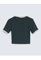 Camiseta Para Mujer Manga Corta Color Verde Oscuro Marca Seven Seven #28096155 de Seven Seven