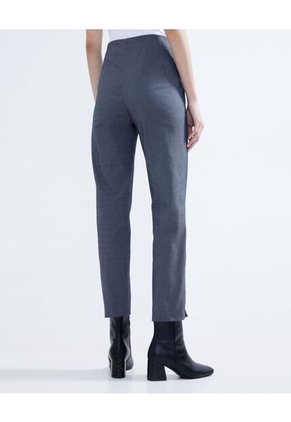 Pantalón Casual Tiro Alto  Para Mujer Negro Seven Seven