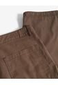 Pantalón Cargo Con Elástico  Para Hombre Café Seven Seven de Seven Seven