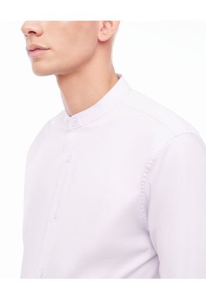 Camisa Para Hombre Manga Larga  Color Lilapastel Marca Seven Seven #45011813