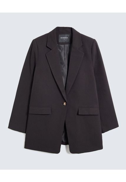 Blazer Para Mujer  Color Negro Marca Seven Seven #28400053