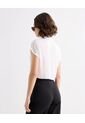 Blusa Camisera  Para Mujer Blanco Seven Seven de Seven Seven
