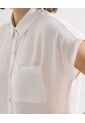 Blusa Camisera  Para Mujer Blanco Seven Seven de Seven Seven
