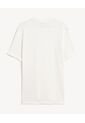 Camiseta Acanalada  Para Hombre Blanco Seven Seven de Seven Seven