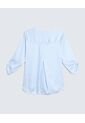 Blusa Manga ¾   Para Mujer Azul Seven Seven de Seven Seven