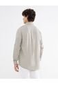 Camisa Para Hombre Manga Larga  Color Gris Claro Marca Seven Seven #45012036 de Seven Seven