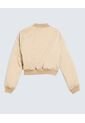 Chaqueta Bomber Corta  Para Mujer Camel Seven Seven de Seven Seven