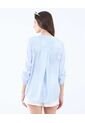 Blusa Manga ¾   Para Mujer Azul Seven Seven de Seven Seven