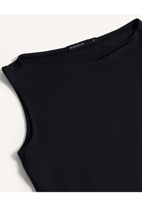 Body Licrado Cuello Bandeja  Para Mujer Blanco Seven Seven