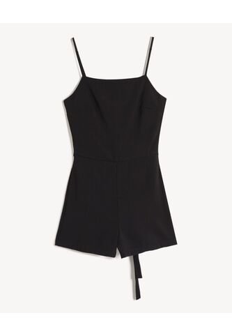 Enterizo Para Mujer Manga Sisa Color Negro Marca Seven Seven #28320447 Seven Seven