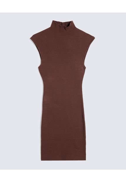 Vestido Para Mujer M/C Medio Color Café Marca Seven Seven #28171391