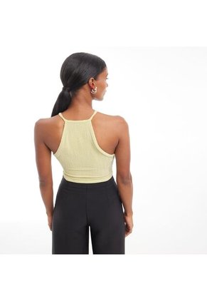 Camiseta Para Mujer Manga Sisa Color Amarillo  Marca Seven Seven #28095336