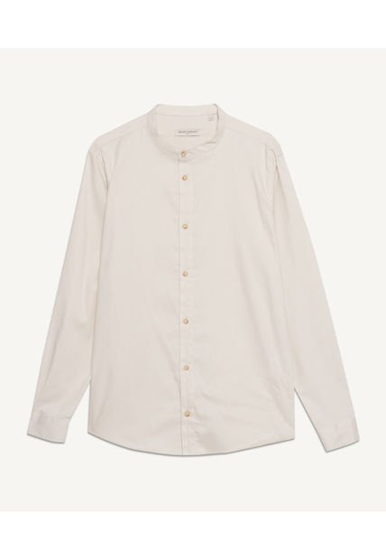 Camisa Para Hombre Manga Larga  Color Beige Marca Seven Seven #45011927