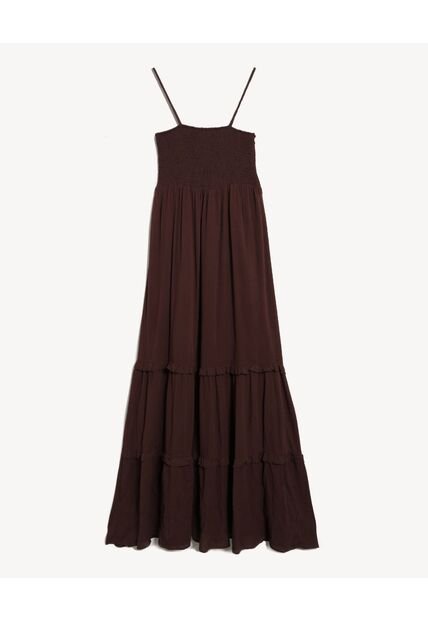 Vestido  Para Mujer M/Sisa Largo Color Negro Marca Seven Seven #28171519