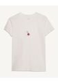 Camiseta  Para Mujer Manga Corta Color Marfil Marca Seven Seven #28095631 de Seven Seven