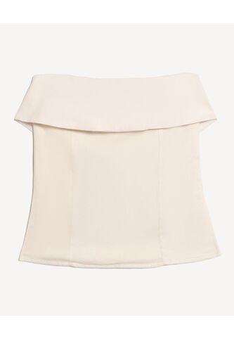 Blusa  Para Mujer Manga Sisa Color Marfil Marca Seven Seven #28124168 Seven Seven