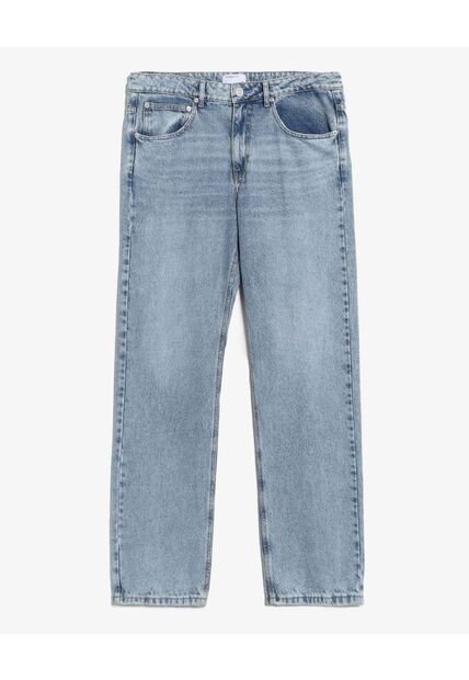 Jean Straight Claro  Para Hombre Azul Seven Seven