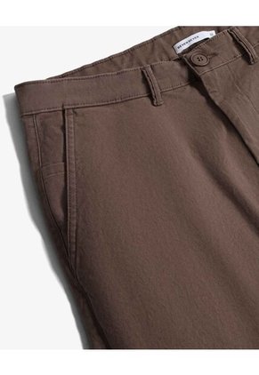 Pantalón Chino Regular  Para Hombre Café Seven Seven
