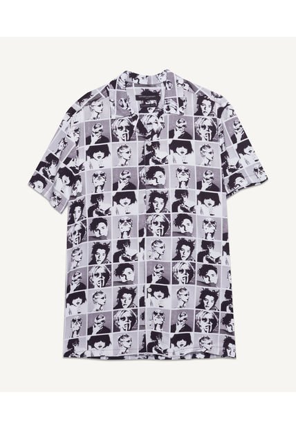 Camisa Para Hombre Manga Corta  Color Negro Marca Seven Seven #45011957