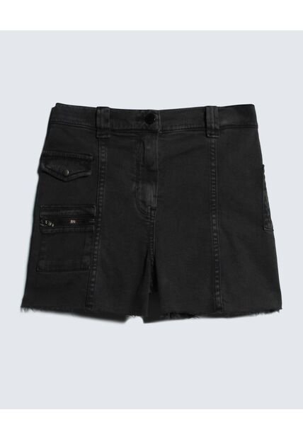 Short Para Mujer  Color Negro Marca Seven Seven #28191011