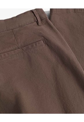 Pantalón Chino Regular  Para Hombre Café Seven Seven