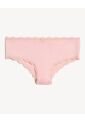 Pack X3 Panty Tipo Hipster Con Encaje X3 Para Mujer Rosa Seven Seven de Seven Seven