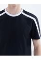 Camiseta  Para Hombre Manga Corta Color Negro Marca Seven Seven #45092421 de Seven Seven