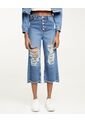 Jean  Para Mujer Culotte Color Azul Marca Seven Seven #28160597 de Seven Seven