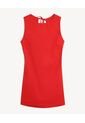 Vestido Mini Con Amarre  Para Mujer Rojo Seven Seven de Seven Seven