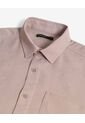 Camisa Relaxed Con Bolsillo  Para Hombre Taupe Seven Seven de Seven Seven
