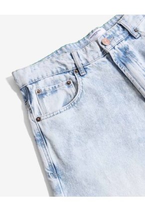 Jean Loose Tono Claro  Para Hombre Azul Seven Seven