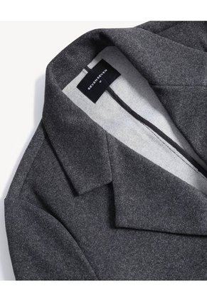 Chaqueta  Para Hombre Abrigo Color Gris Marca Seven Seven #45080496