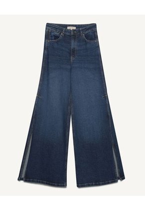 Jean Para Mujer Wide-Leg Color Azul Marca Seven Seven #28160712