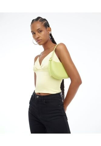 Blusa Para Mujer Manga Sisa Color Amarillo  Marca Seven Seven #28123749 Seven Seven