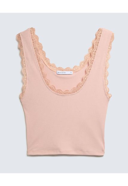 Camiseta Para Mujer Manga Sisa Color Rosa Marca Seven Seven #28096005