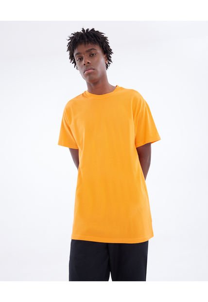 Camiseta Para Hombre Manga Corta Color Naranja Marca Seven Seven #45092349