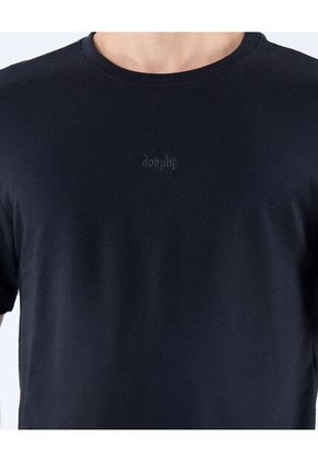 Camiseta Para Hombre Manga Corta Cuello Redondo Color Negro Marca Seven Seven #45092653