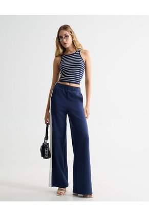 Camiseta Para Mujer Manga Sisa Cuello Redondo Color Vino Marca Seven Seven #28096261