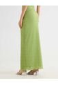 Falda Para Mujer Largo Color Verde Marca Seven Seven #28140953 de Seven Seven