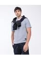 Camiseta Para Hombre Manga Corta Color Gris  Marca Seven Seven #45092398 de Seven Seven