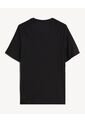 Camiseta Deportiva Texturizada  Para Hombre Negro Seven Seven de Seven Seven