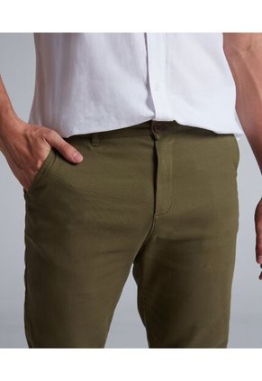 Pantalon Para Hombre Chino Color Verde  Marca Seven Seven #45070884