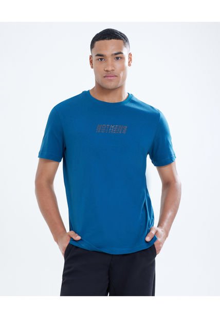 Camiseta Para Hombre Manga Corta Color Azul Rey Marca Seven Seven #45092413