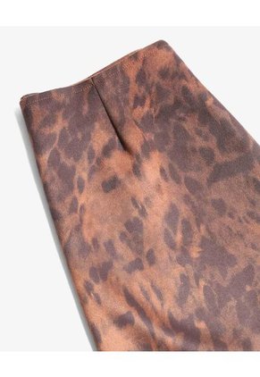 Falda Para Mujer Corto Color Camel Marca Seven Seven #28140963